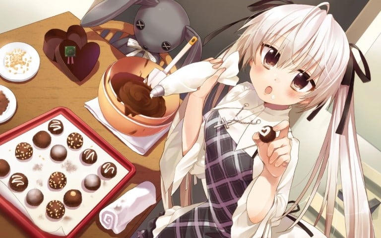 Le fait de préparer des chocolats de Saint Valentin est même repris dans les mangas et animes