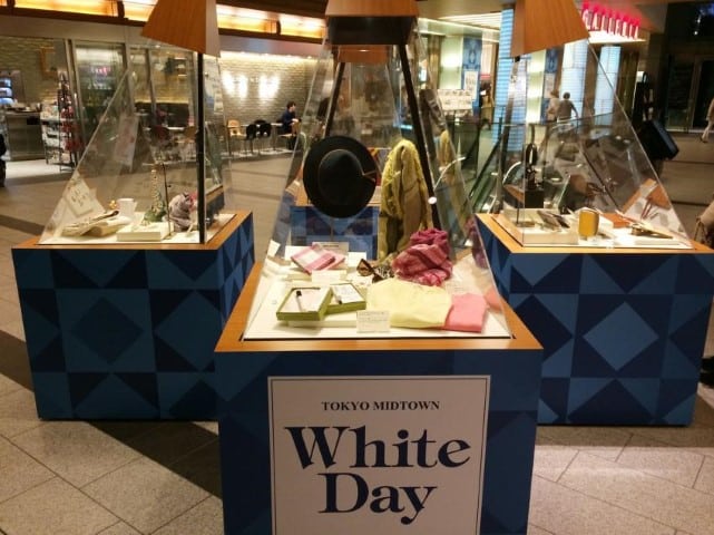 Des offres commerciales liées au White Day au Japon