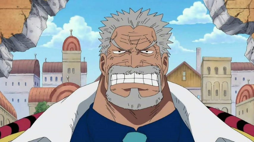 Garp, le grand-père de Luffy